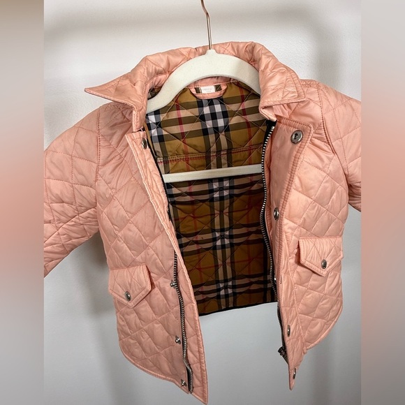BURBERRY kids SALMON COLOR TODDLER JACKET✨ - Picture 4 of 13